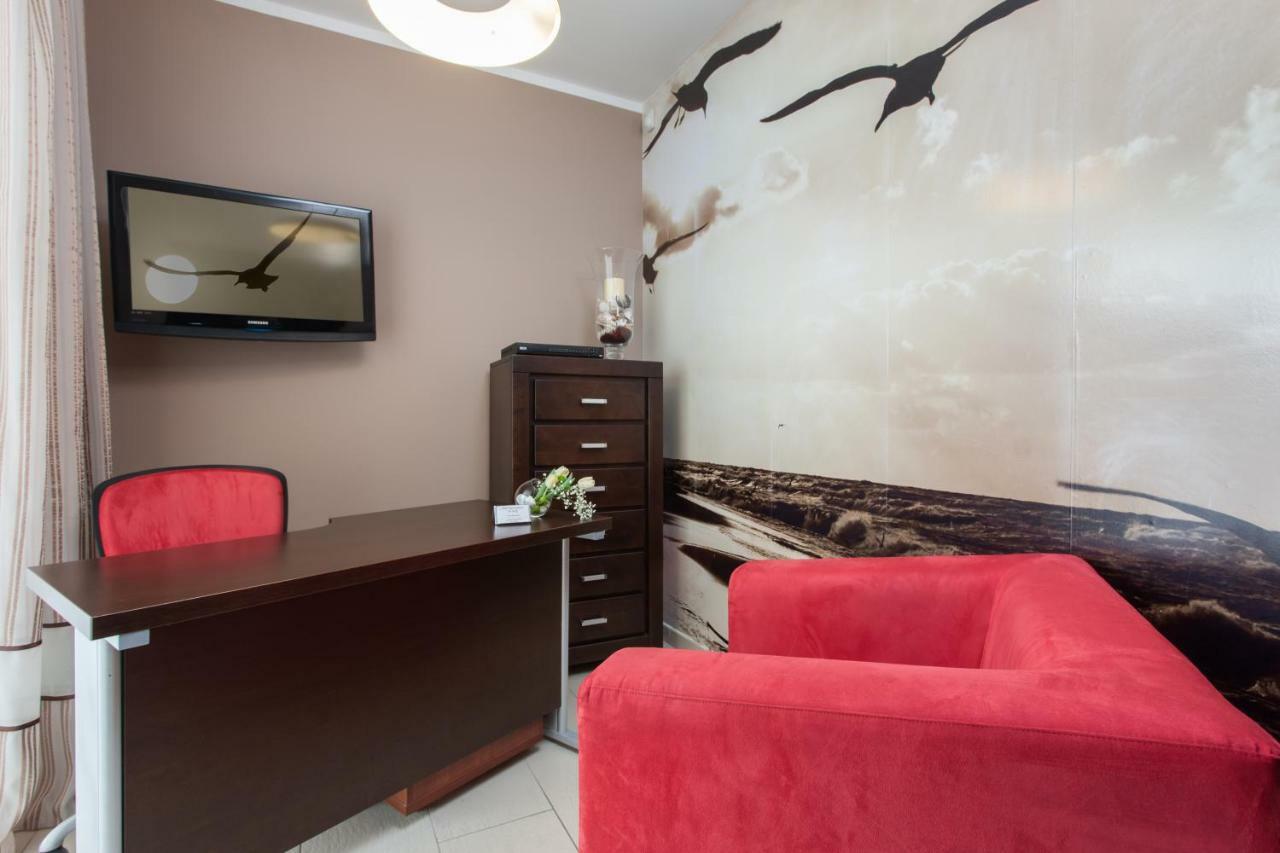 Na Bialej Appartement Rewal Buitenkant foto